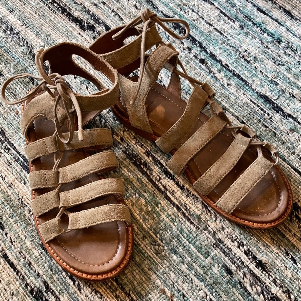 Frye Lace up sandals size 5.5M